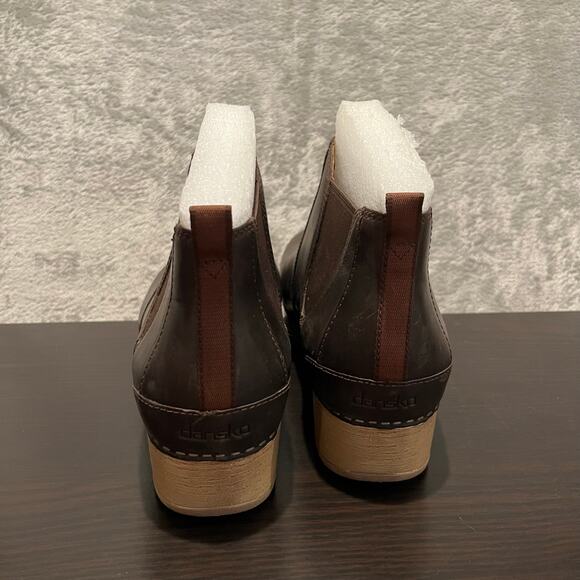 Dansko Becka Clog Bootie Size 40 US 9.5‎ - 10 Brown - Picture 9 of 9